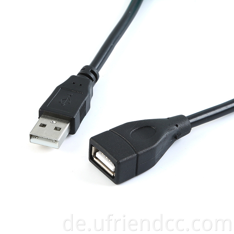 OEM Factory Hohe Qualität 20 cm/50 cm/1m/4m Verlängerung Männlich bis weibliches USB -Kabel